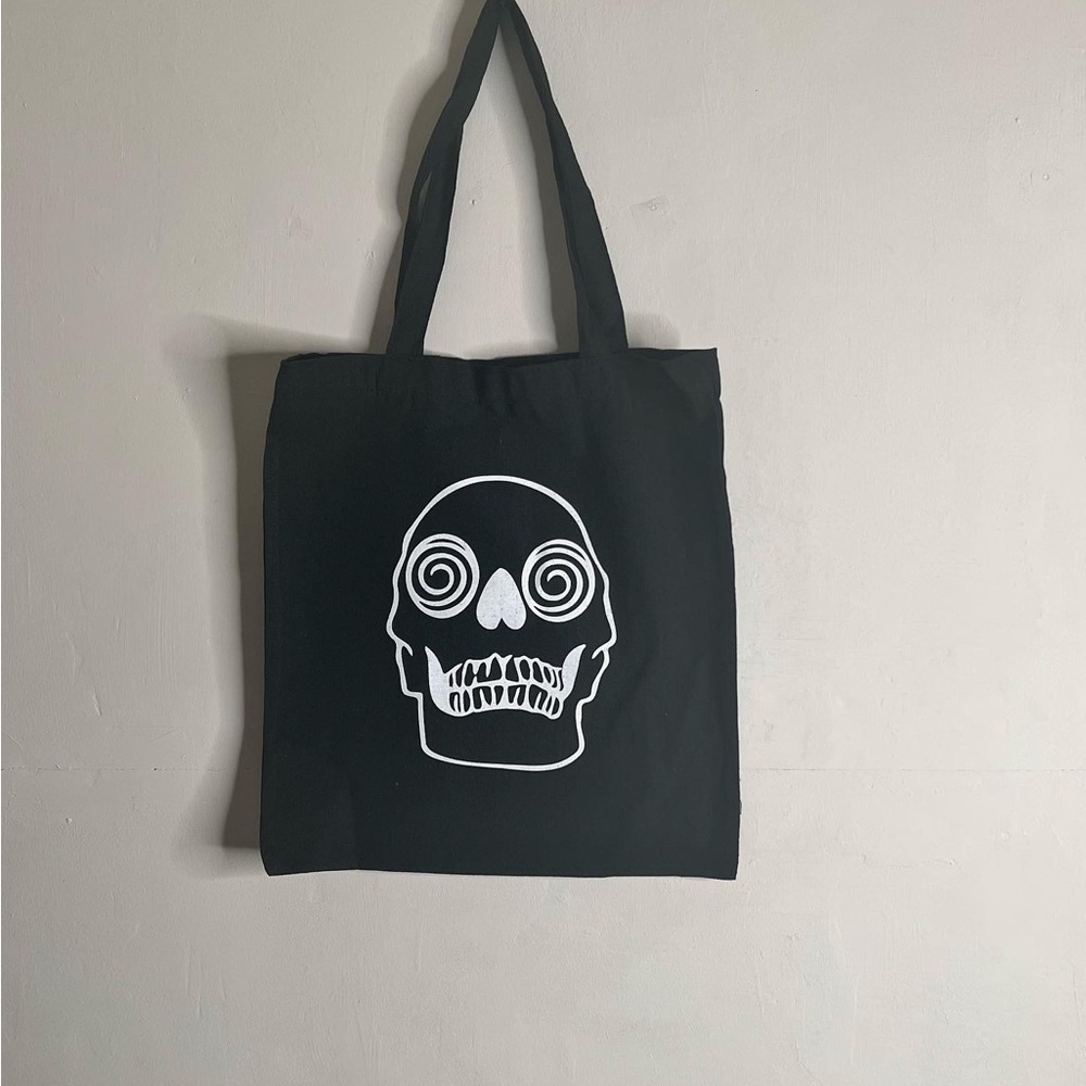 Logo Canvas Bag 💀🖤